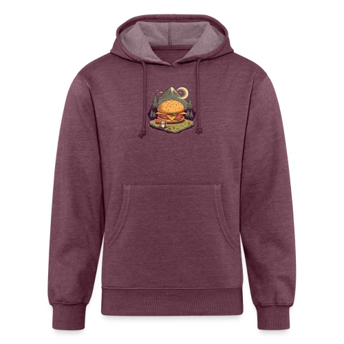 Cheeseburger Campout - Unisex Organic Hoodie