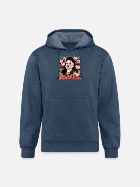 Sarah Fuckabee Sanders - Unisex Organic Hoodie - heather navy