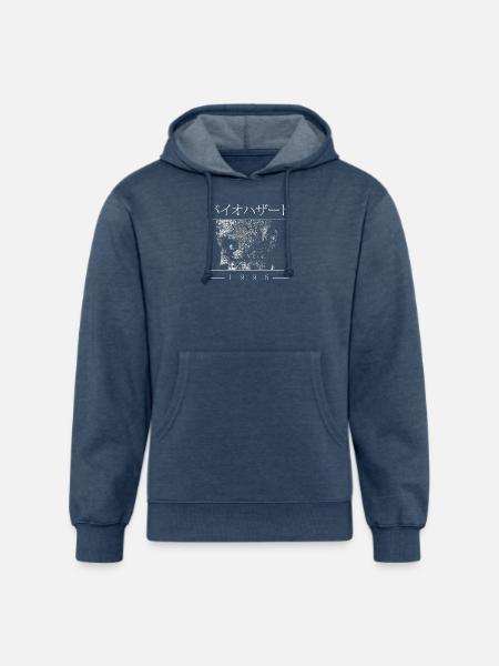 1996 Hazard - Unisex Organic Hoodie - heather navy