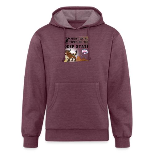 Tired poop light shirts - Unisex Organic Hoodie