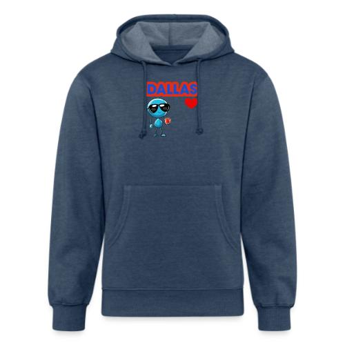 Smoon City_Dallas - Unisex Organic Hoodie