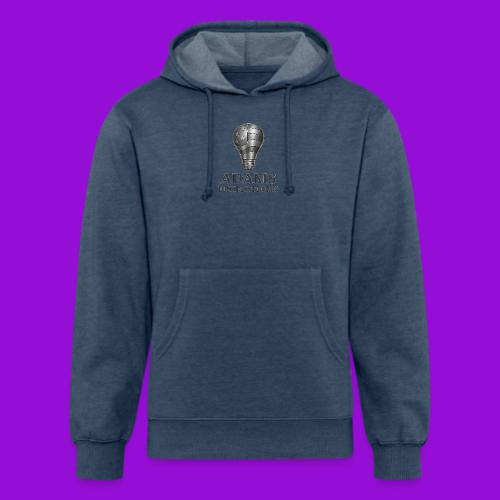Adams Promotions Brushed Steel light Logo - Unisex Organic Hoodie