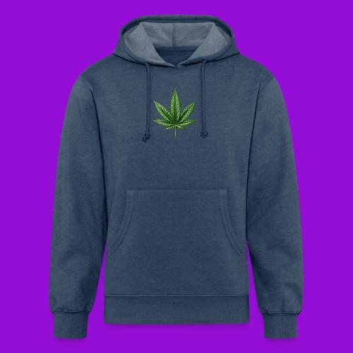 Cannabis Leaf - Unisex Organic Hoodie