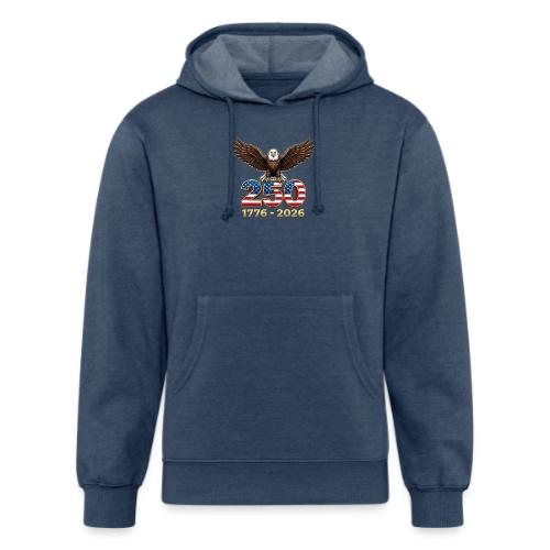 Eagle 250th Anniversary 1776-2026 - Unisex Organic Hoodie