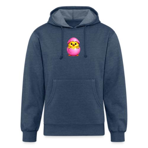 Easter Chick Pink - Unisex Organic Hoodie