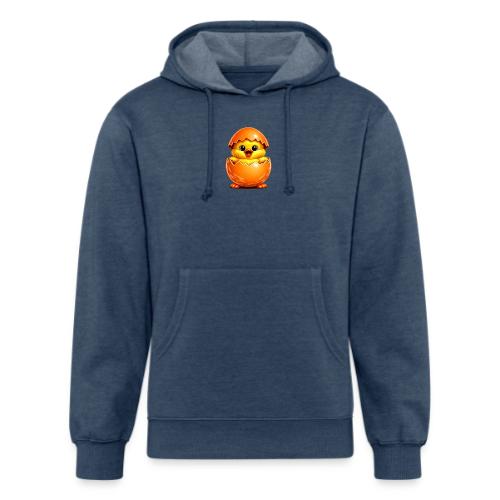 Easter Chick Orange - Unisex Organic Hoodie