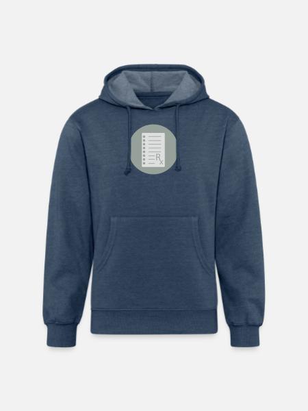 Prescription - Unisex Organic Hoodie - heather navy