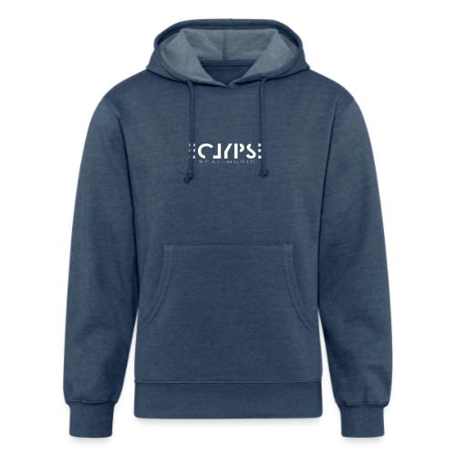 Eclypse White Logo - Unisex Organic Hoodie
