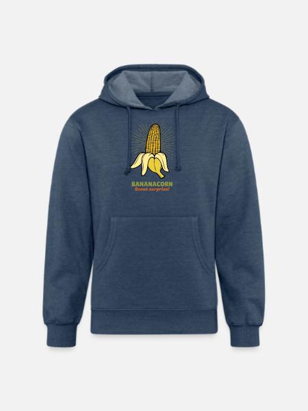 Sweet surprise! - Unisex Organic Hoodie - heather navy
