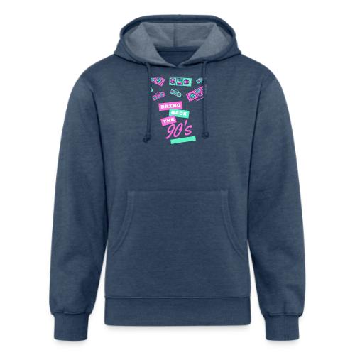 Bring Back The 90s Nostalgia Design| Retro 90s Art - Unisex Organic Hoodie