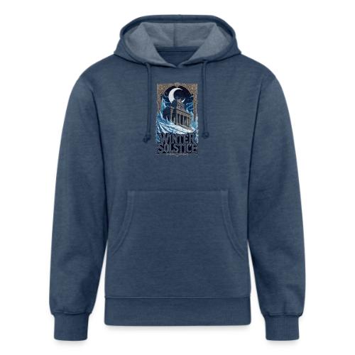 Winter Solstice Temple T-Shirt - Unisex Organic Hoodie