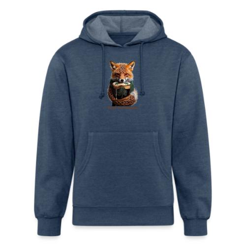 Sly Emerald Fox Toast T-Shirt - Unisex Organic Hoodie
