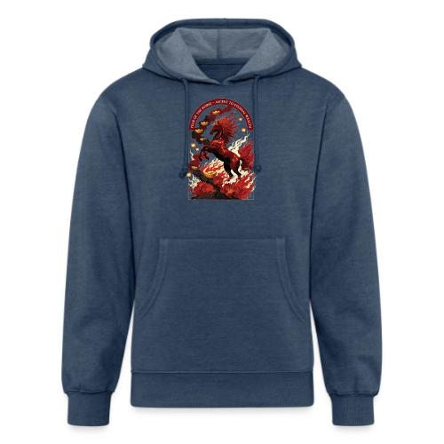 Year of the Horse Rise T Shirt,Lunar New Year Gift - Unisex Organic Hoodie