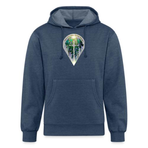 Easter Grace Cascades Vine T Shirt, Renewal Gift - Unisex Organic Hoodie