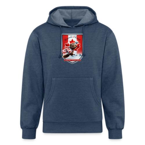 Canada Beaver Ascent T-Shirt, Canadian Pride Gift - Unisex Organic Hoodie