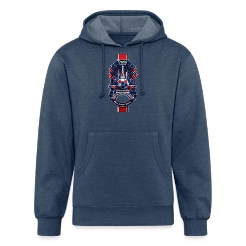 Paris Tower Legacy T Shirt, Soccer City Pride Gift - Unisex Organic Hoodie