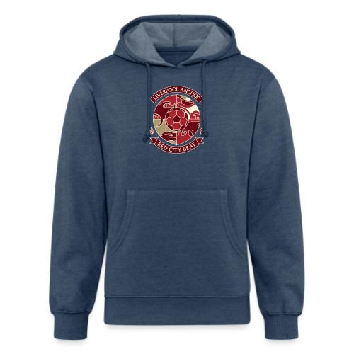 Liverpool Anchor T Shirt, Soccer City Pride Gift - Unisex Organic Hoodie