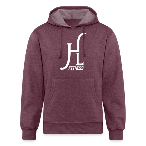 HLF Vector WHT - Unisex Organic Hoodie