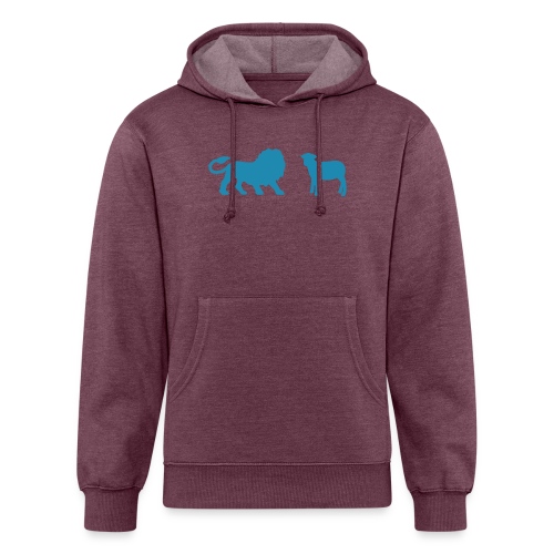 Lion and the Lamb - Unisex Organic Hoodie