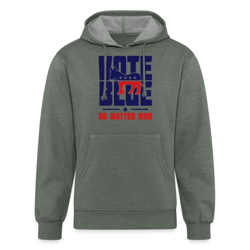 Vote Blue No Matter Who - Unisex Organic Hoodie