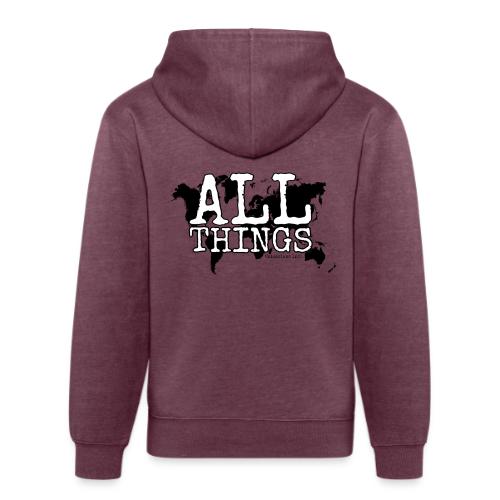 All Things World Map - Unisex Organic Hoodie