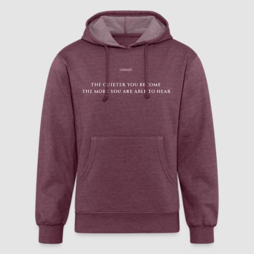 The Silence Hoodie | Premium Comfort - Unisex Organic Hoodie