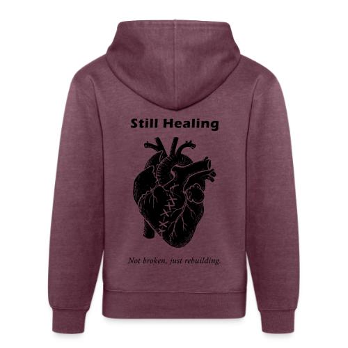 Self Healing Heart – Emotional Growth Design - Unisex Organic Hoodie