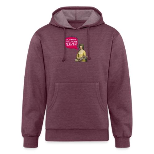 Elizabeth Powell Patriotic Design - Unisex Organic Hoodie
