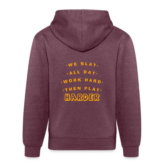 We Slay All Day Shiny Shirt Metallic Silver & Gold