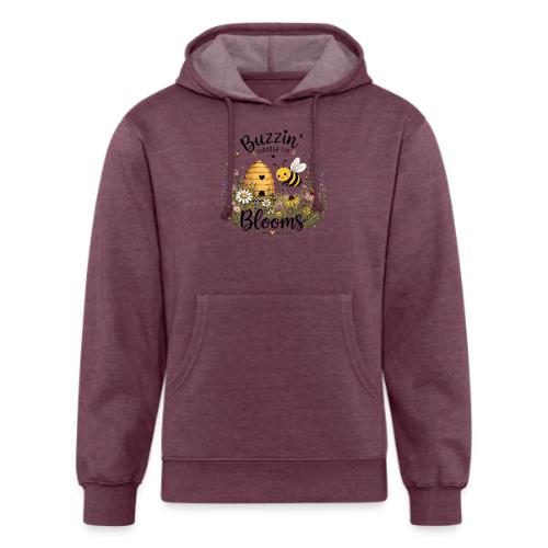 Buzzin' Through The Blooms - Unisex Organic Hoodie