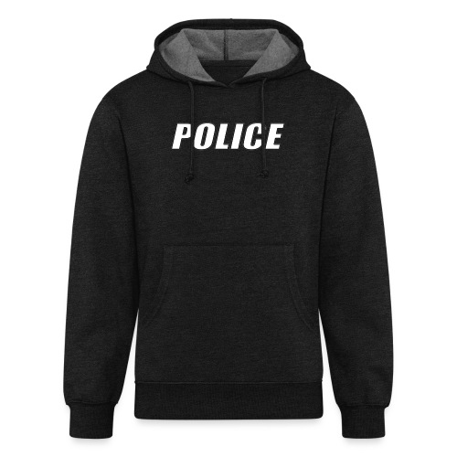 Police White - Unisex Organic Hoodie