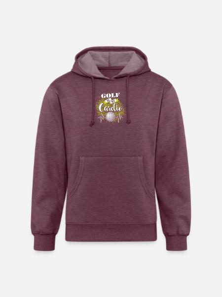 Golf Is My Cardio - Unisex Organic Hoodie - heather burgundy