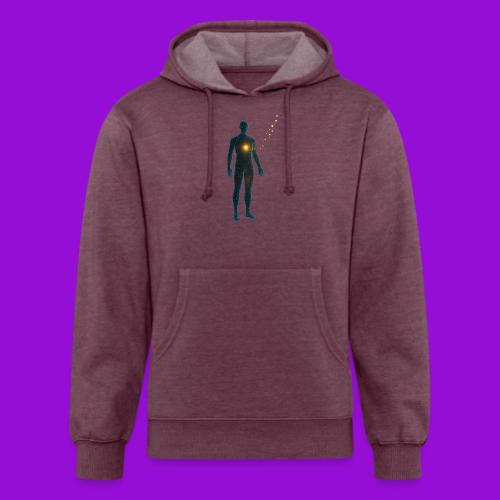 Glowing Chest Personl - Unisex Organic Hoodie