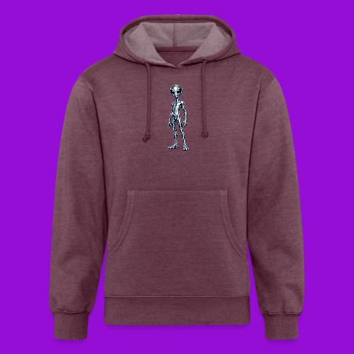 Silver Alien - Unisex Organic Hoodie