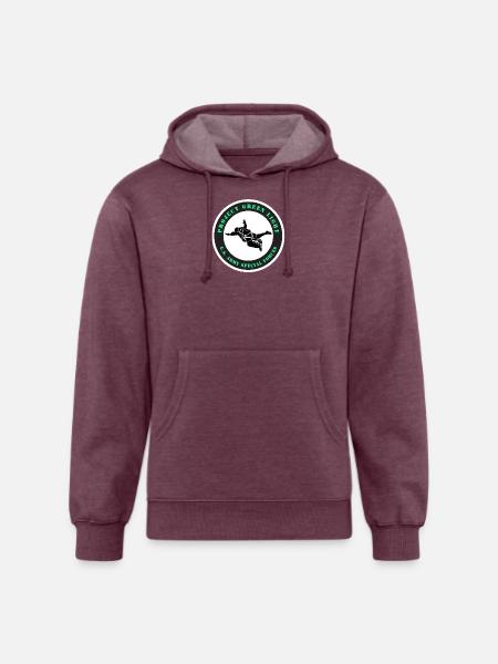 Project Green Light - Unisex Organic Hoodie - heather burgundy
