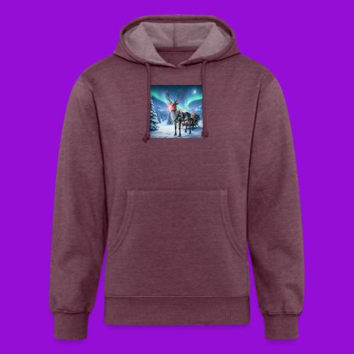 Rudolph the red nosed reindeer - Unisex Organic Hoodie