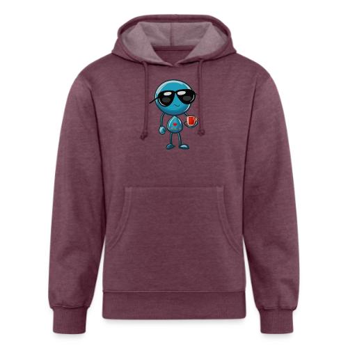 Smoon City 3_I heart Mrs S - Unisex Organic Hoodie