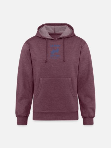 east_coast_boothbay - Unisex Organic Hoodie - heather burgundy