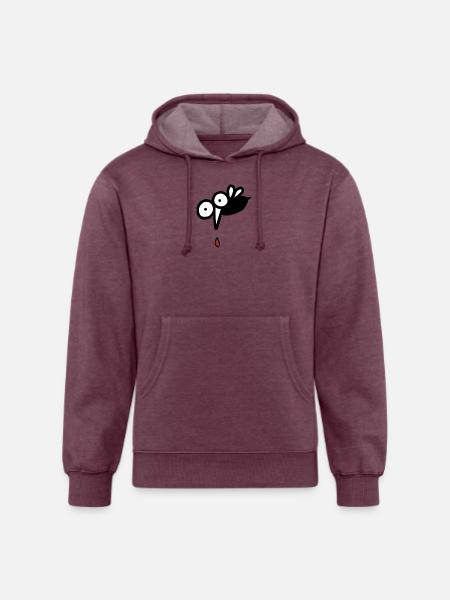 Mosquito - Unisex Organic Hoodie - heather burgundy