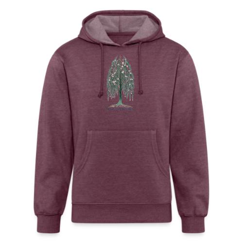 Easter Branches Bow Willow T Shirt, Easter Gift - Unisex Organic Hoodie