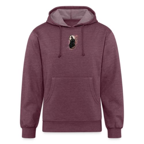 Samurai cherry blossoms - Unisex Organic Hoodie