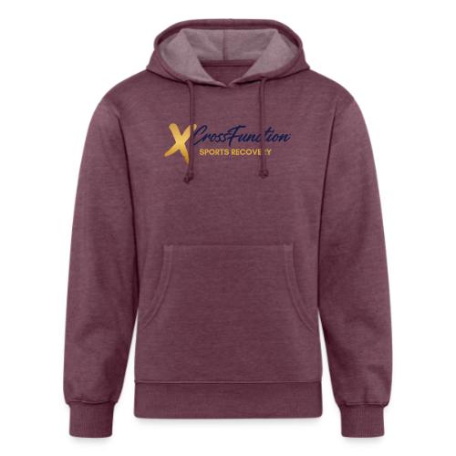 XF Sports Recovery- Dark Logo (front only) - Unisex Organic Hoodie