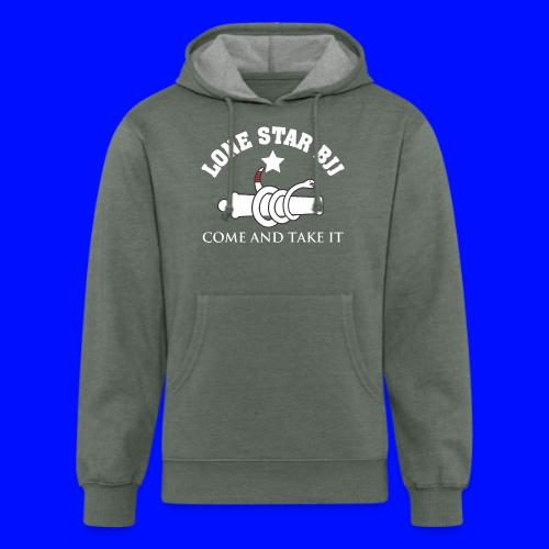 Lone Star BJJ - Come and Take It - White and Red - Unisex Organic Hoodie