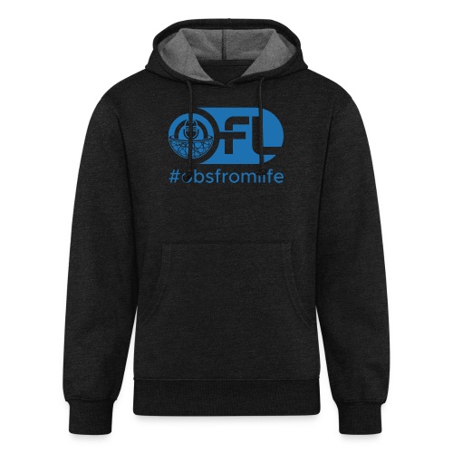 Observations from Life Logo with Hashtag - Unisex Organic Hoodie