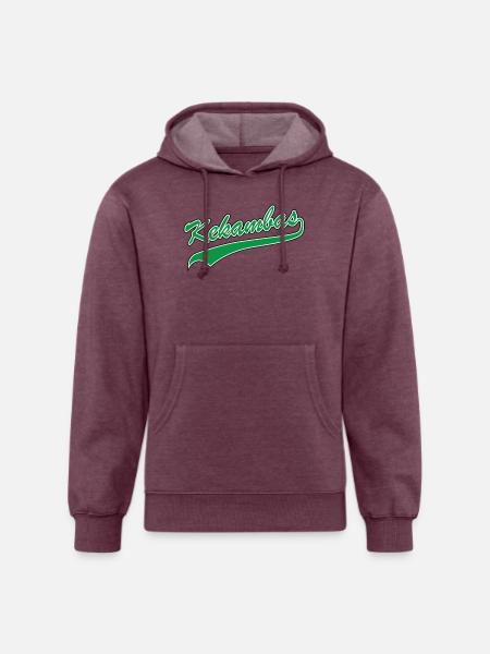Hard Ball: Kekambas - Unisex Organic Hoodie - heather burgundy