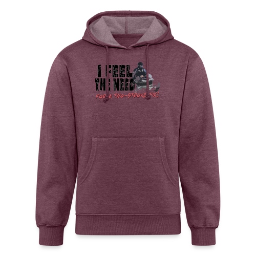 Feel The Need for a Two-stroke Fix - Unisex Organic Hoodie
