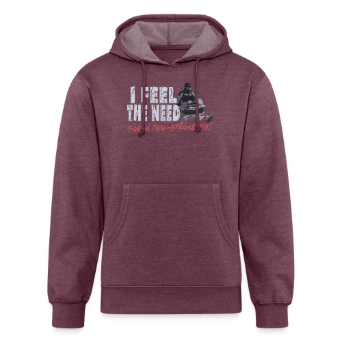 Feel The Need for a Two-stroke Fix - Unisex Organic Hoodie