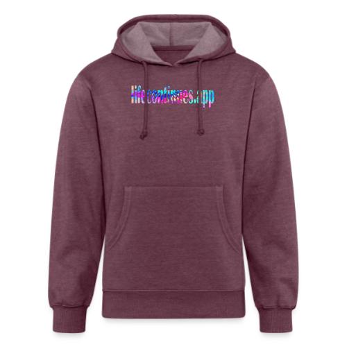 Lifecontinues.app1 - Unisex Organic Hoodie