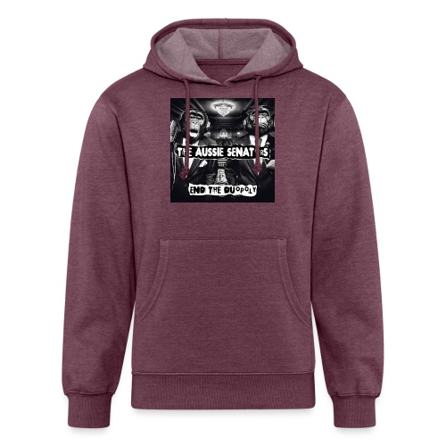 END THE DUOPOLY - Unisex Organic Hoodie