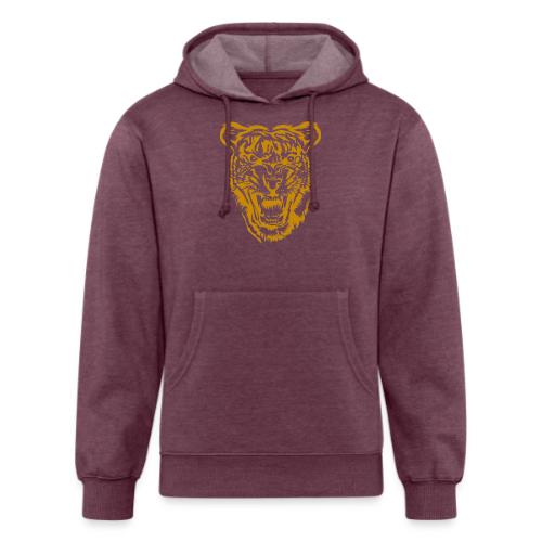 Roar into Adventure: Discover Tiger Souvenirs - Unisex Organic Hoodie